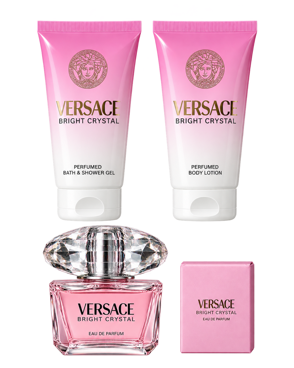 Versace Bright Crystal 4-Piece Gift Set for Women