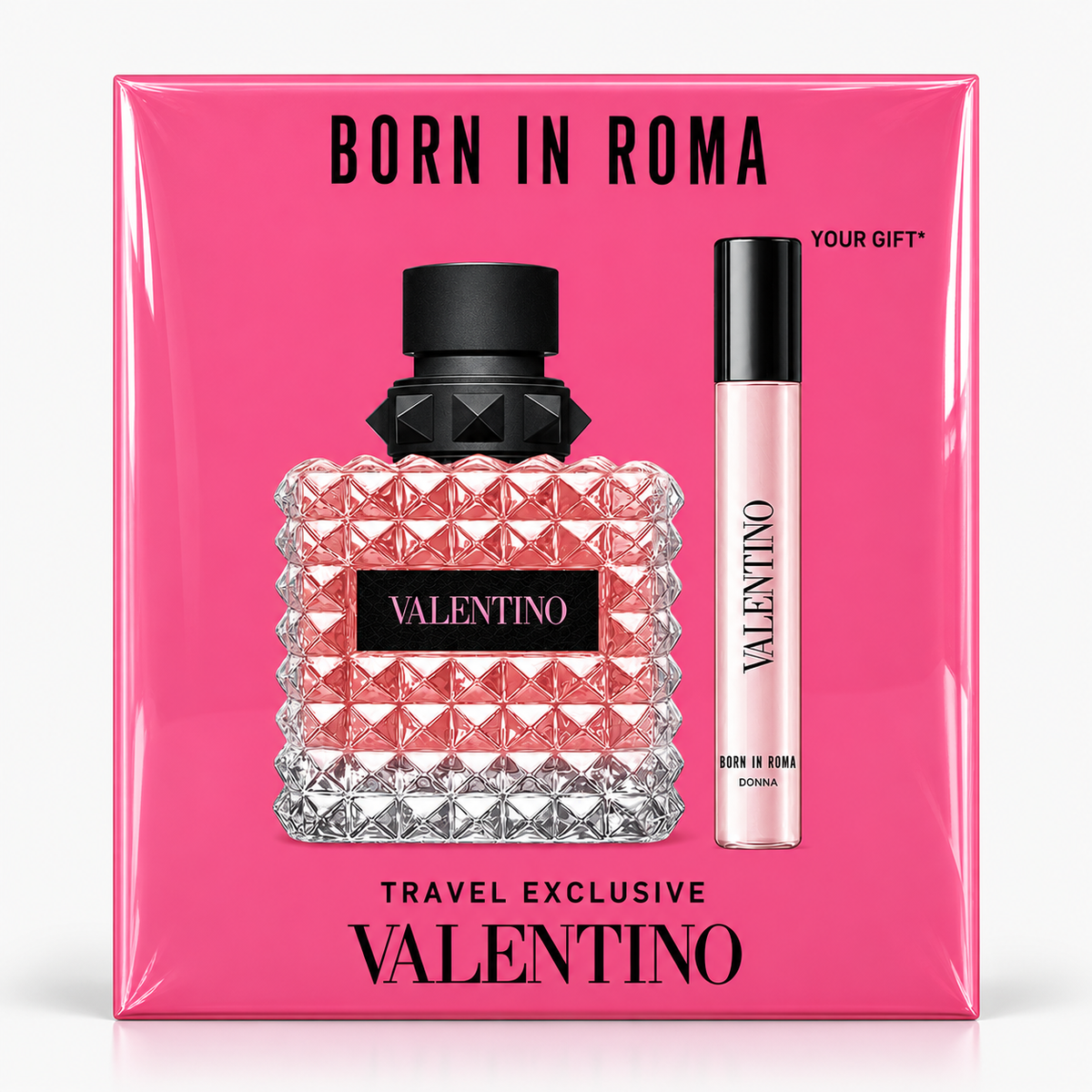 Valentino Born in Roma Donna Eau de Parfum Travel Set 100 ml + 15 ml